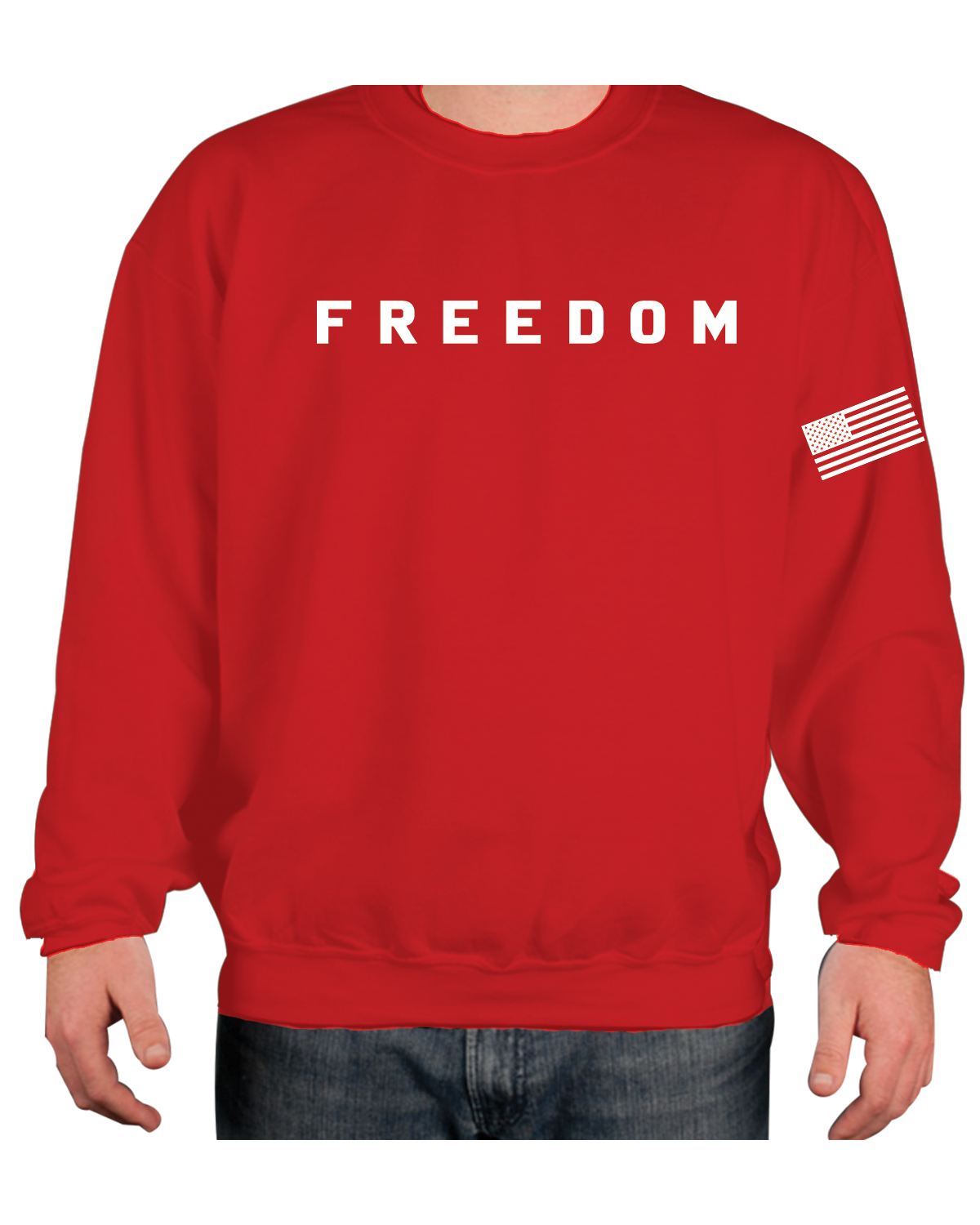 DUBYA USA - CHARLIE FREEDOM CREWNECK