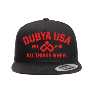 DUBYA USA - RED ROCKER TRUCKER CAP